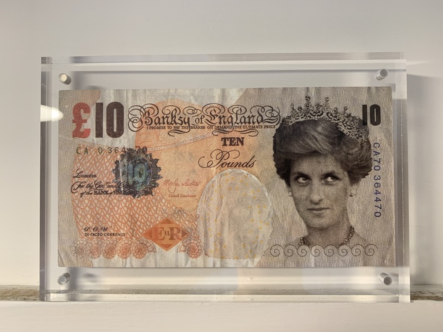 Banksy, ‘GENUINE, BANKSY DI-FACED TENNER’, 2004, Arts Limited