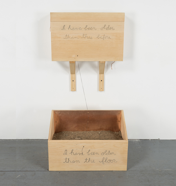 Robert Kinmont, ‘I have been older than this before ’, 2015, Alexander and Bonin