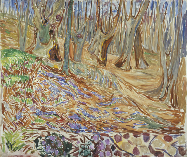 Edvard Munch, ‘Spring in the Elm Forest’, 1923, Van Gogh Museum