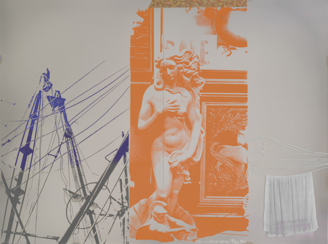 Robert Rauschenberg, ‘Swim/ROCI USA’, 1990, Contessa Gallery