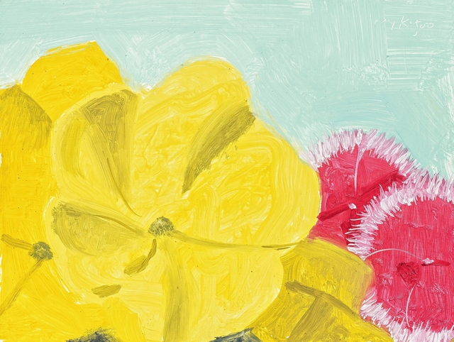 Alex Katz, ‘Peony Incarnation #11’, 2000, Painting, Oil on fibre board, Van Ham