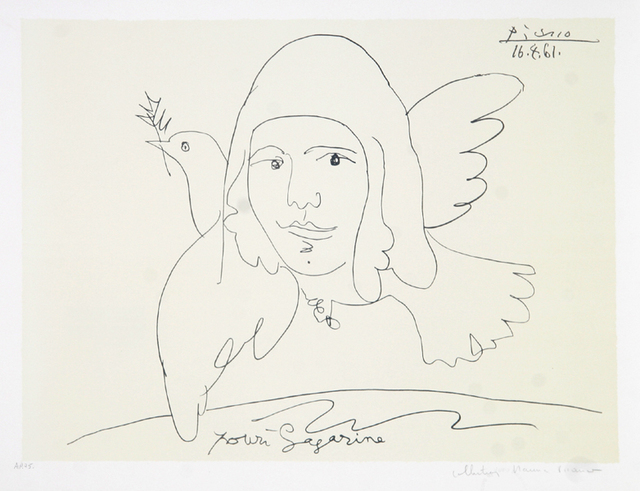 Pablo Picasso | Pour Youri Gagarine, 1961 (1979-1982 ...