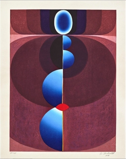 Loie Hollowell, ‘Standing in Shadow’, 2018, Print, Ukiyo-e Japanese style woodcut, Artsy x Forum Auctions