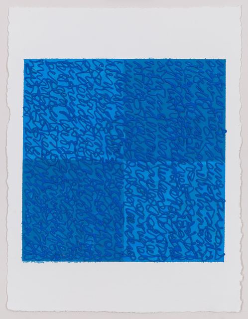 Louise P. Sloane, ‘Blues 2’, 2017, Spanierman Modern