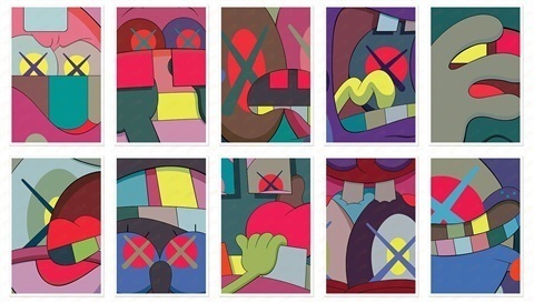 KAWS, ‘Ups and Downs Portfolio’, 2013, Marcel Katz Art