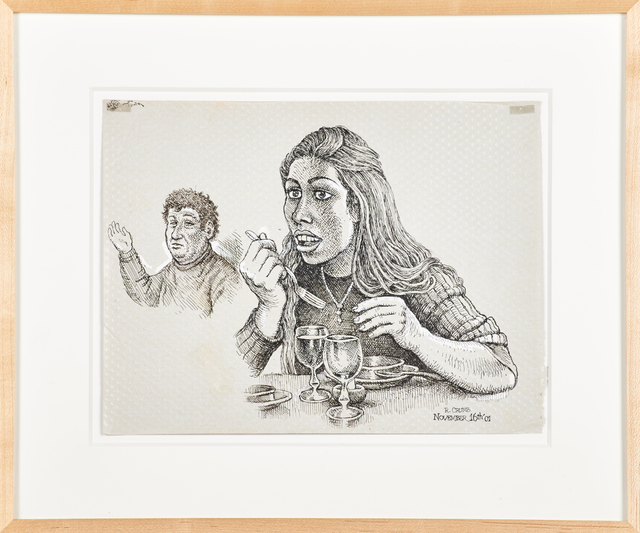 R. Crumb, ‘November 16th’, 2001, Drawing, Collage or other Work on Paper, Ink and correctional fluid on paper, Rago/Wright