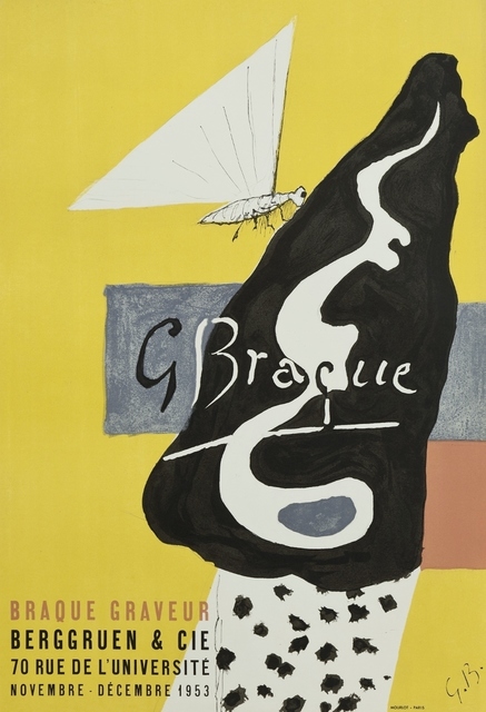 Georges Braque, ‘Galerie Berggruen.’, 1953, Print, Lithograph, William Weston Gallery Ltd.