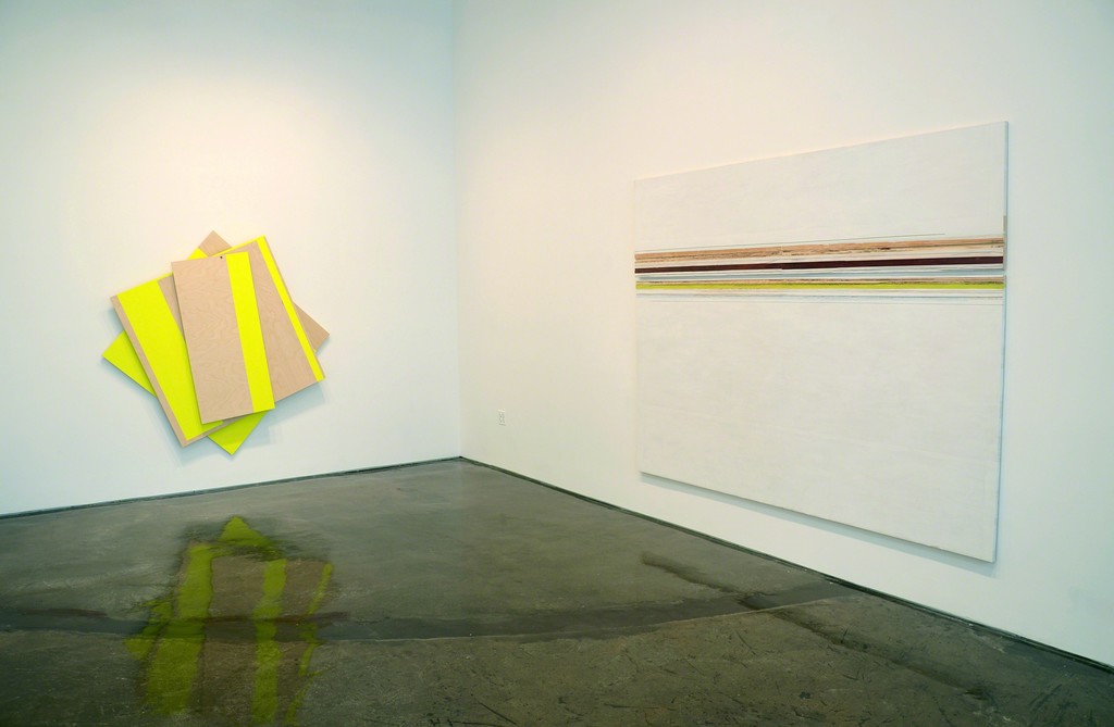 Installation view of Melissa Kretschmer / Russell Maltz: Plywood, MINUS SPACE, Brooklyn, NY, 2015 Installation view of Melissa Kretschmer / Russell Maltz: Plywood, MINUS SPACE, Brooklyn, NY, 2015