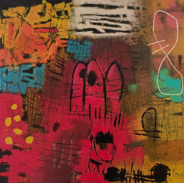 Downs, ‘Conversation In The Abstract #3’, 2019, Posner Fine Art