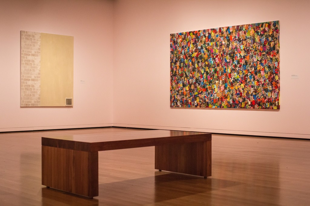 Installation view of Brenna Youngblood: abstracted realities at the Seattle Art Museum. © Seattle Art Museum, Photo: Natali Wiseman. Installation view of Brenna Youngblood: abstracted realities at the Seattle Art Museum. © Seattle Art Museum, Photo: Natali Wiseman.