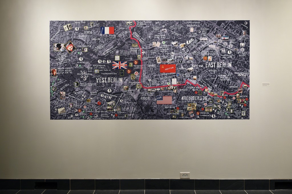 The Wall In Our Heads: American Artists and the Berlin Wall. Cantor Fitzgerald Gallery 2015. Photo: Lisa Boughter The Wall In Our Heads: American Artists and the Berlin Wall. Cantor Fitzgerald Gallery 2015. Photo: Lisa Boughter