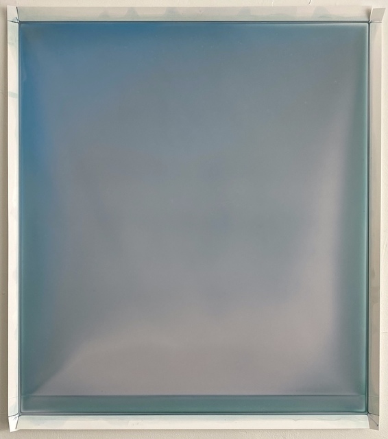 Susan English, ‘Single Fold No. 7’, 2021, Drawing, Collage or other Work on Paper, Tinted polymer on Yupo, Kathryn Markel Fine Arts