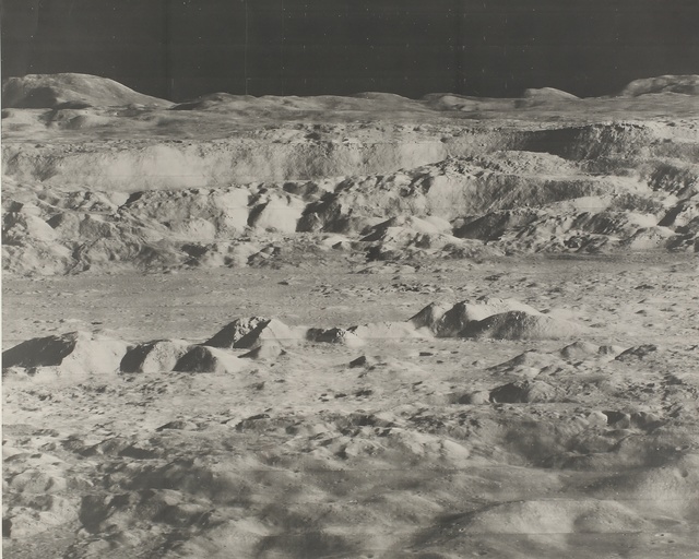 Lunar Orbiter II, ‘"THE PICTURE OF THE CENTURY" - OBLIQUE VIEW INTO THE HEART OF CRATER COPERNICUS, 24 NOVEMBER 1966’, Sotheby's