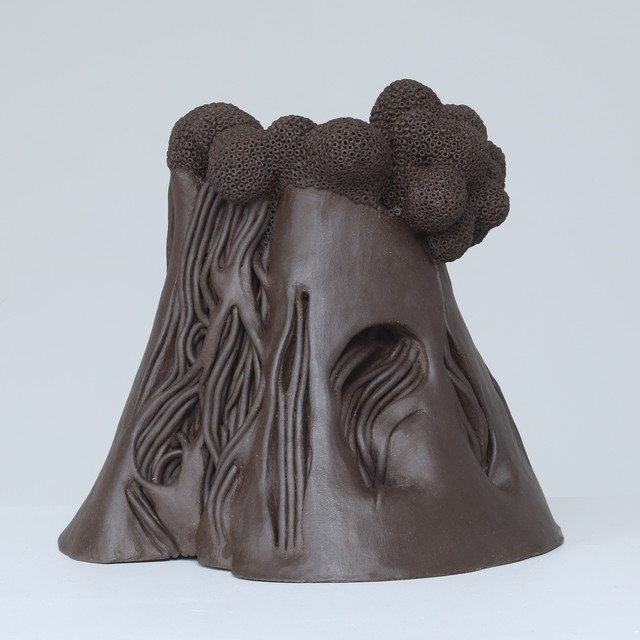 Carl Richard Söderström, ‘Vulcano’, 2017, Sculpture, Stoneware, Wax, Berg Gallery