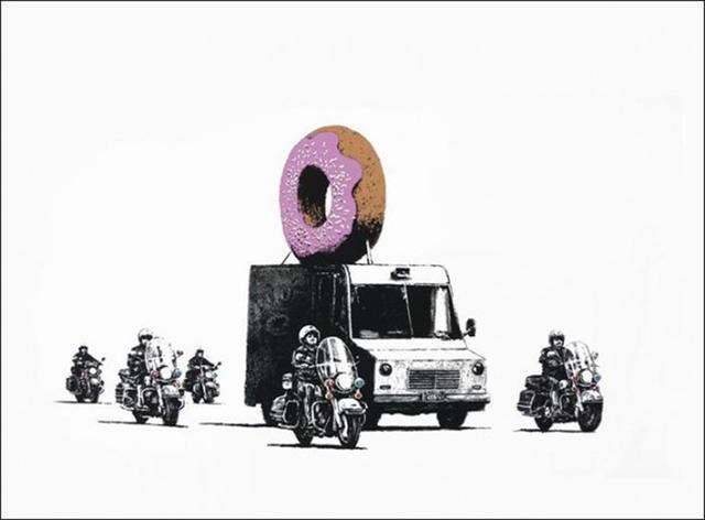 Banksy, ‘Donut (Strawberry)’, 2009, Puccio Fine Art