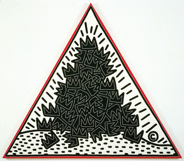 Keith Haring A Pile of Crowns for JeanMichel Basquiat