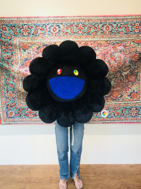 Takashi Murakami Flower Black Soft Sculpture Artsy