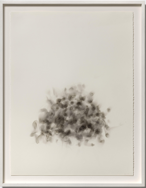 Joan Wulf, ‘Shadow 3’, 2019, Painting, Carbon soot on paper, Themes+Projects