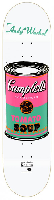 Andy Warhol, ‘Soup Can skateboard’, 2010, Print, Screenprint on skateboard, EHC Fine Art Gallery Auction
