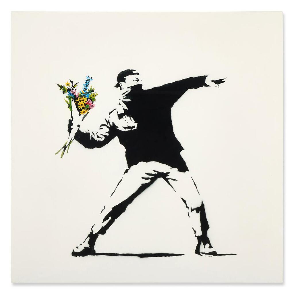 Banksy - Love is in the Air