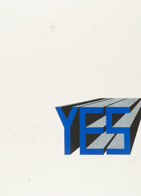 Todd Norsten, ‘Yes #2’, 2017, Highpoint Editions