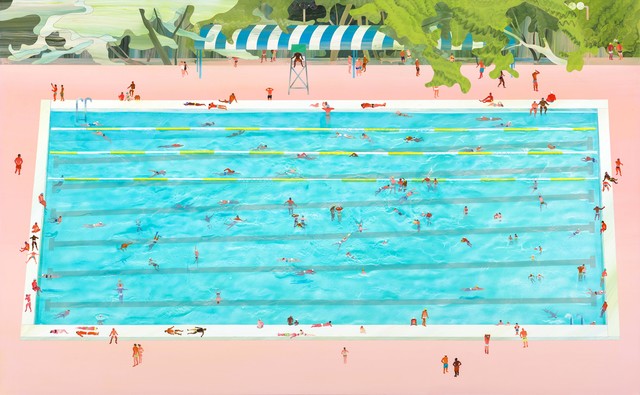 Yang-Tsung Fan, ‘Swimming pool series -Public swimming pool’, 2014, Aki Gallery