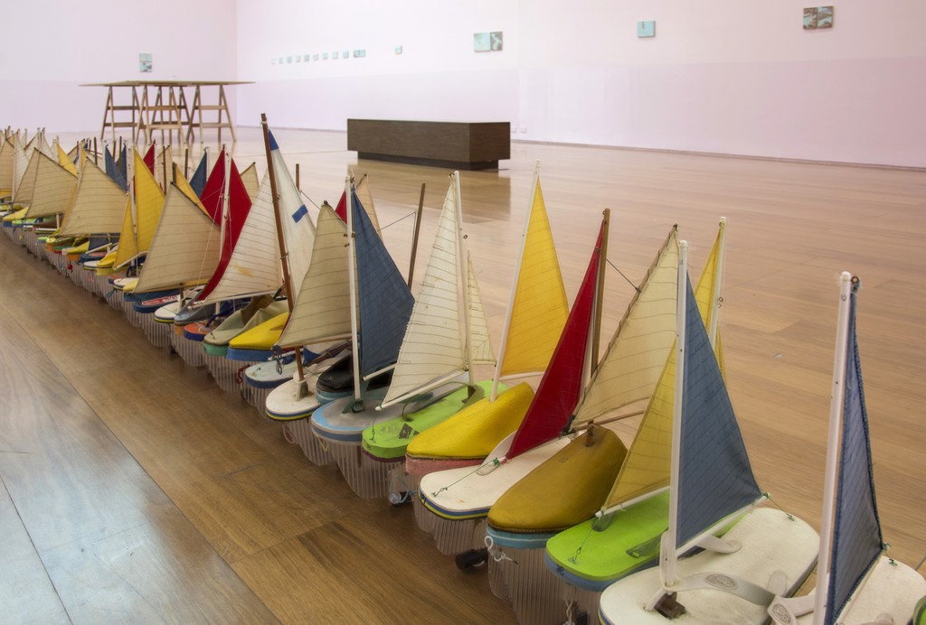 Francis Alÿs. A Story of Negotiation. Installation view. Francis Alÿs. A Story of Negotiation. Installation view.