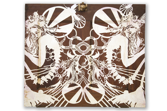 Swoon, ‘Miss Rockaway ’, 2016, McCaig-Welles