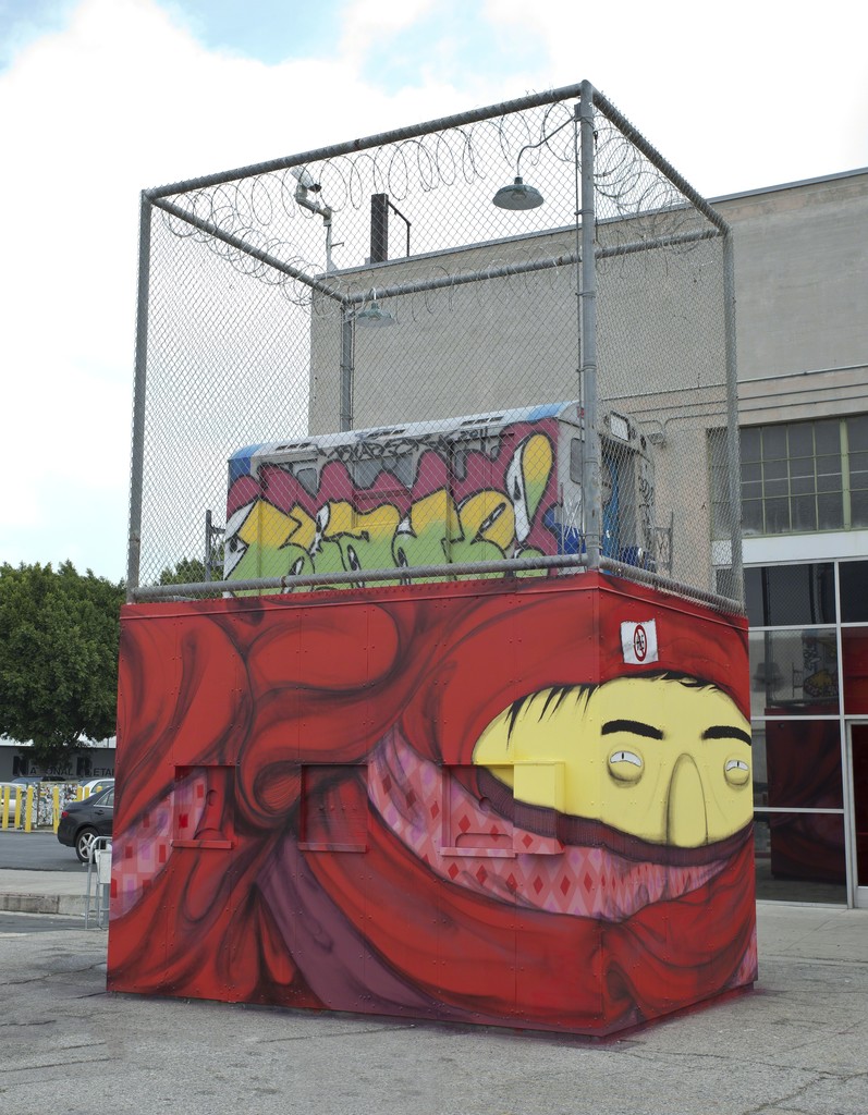 Installation view of "Art in the Streets" at MOCA, Los Angeles (2011). Installation view of "Art in the Streets" at MOCA, Los Angeles (2011).