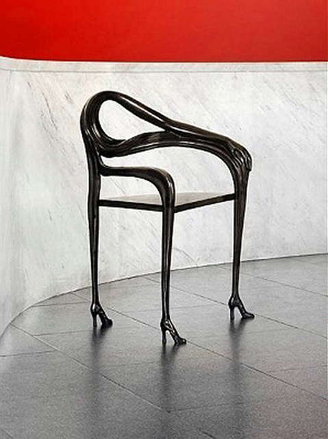 Salvador Dalí, ‘Leda Chair Black Label’, 1937, Design/Decorative Art, Casted brass/Black patina, Galerie NuEdge