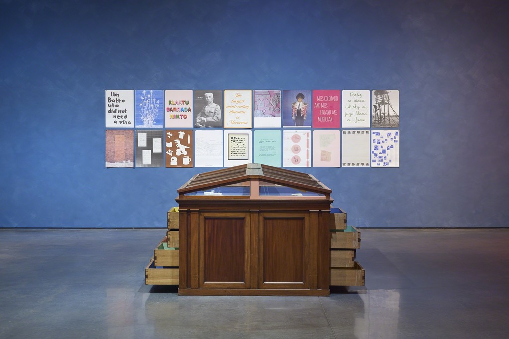 Installation view: Yto Barrada, Klaatu Barrada Nikto, 2018. Photo: Tony Prikryl Installation view: Yto Barrada, Klaatu Barrada Nikto, 2018. Photo: Tony Prikryl