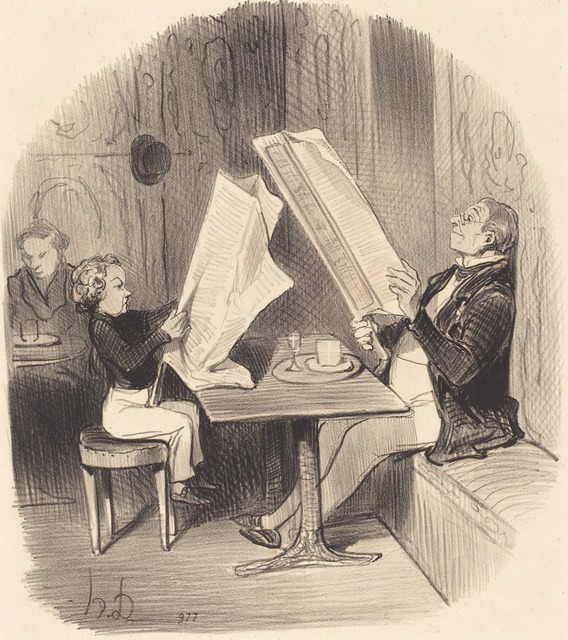 Honoré Daumier, ‘Un Enfant qui s'amuse de peu...’, 1847, National Gallery of Art, Washington, D.C.