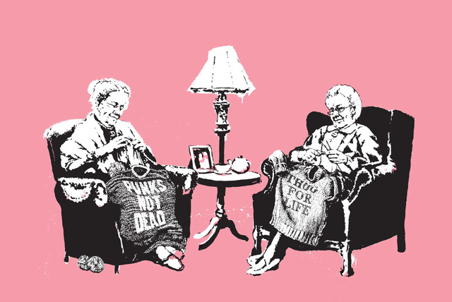 Banksy, ‘Grannies (Unsigned)’, 2006, Prescription Art