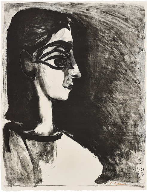 Pablo Picasso, ‘Buste de profil (Bust in Profile)’, 1957, Phillips