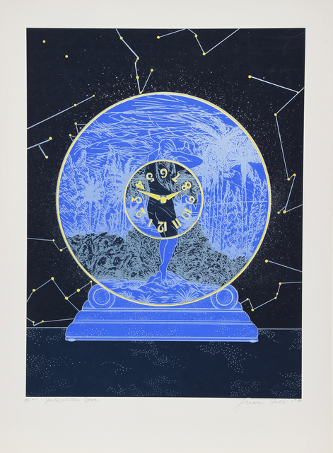 Susan Hall, ‘Interstellar Space’, ca. 1980, Print, Lithograph, RoGallery