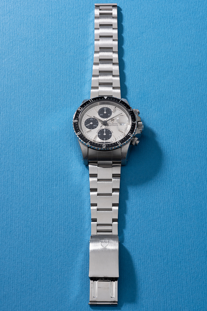 Tudor, ‘A rare and fine stainless steel chronograph wristwatch with date, bracelet, guarantee and box’, 1993, Phillips