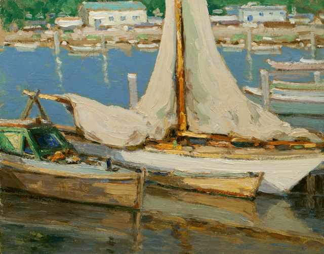 Walter Farndon, ‘Lowered Sails’, 19th -20th Century, Vose Galleries