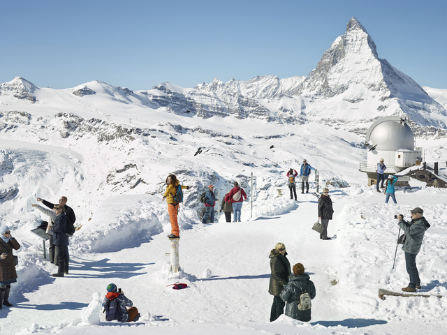 Simon Roberts, ‘Gornergrat, Zermatt, Switzerland’, 2016, Photography, Fujicolour crystal archive print, Flowers
