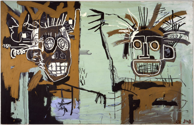 Jean-Michel Basquiat, ‘Untitled (Two Heads on Gold)’, 1982, Gagosian