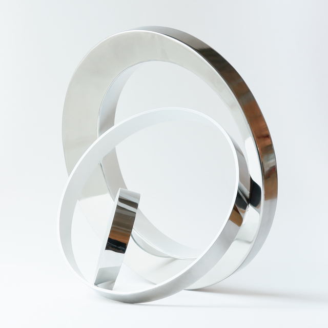 Philippe Pallafray, ‘Gravity (White)’, 2020, Sculpture, Stainless Steel, Newzones