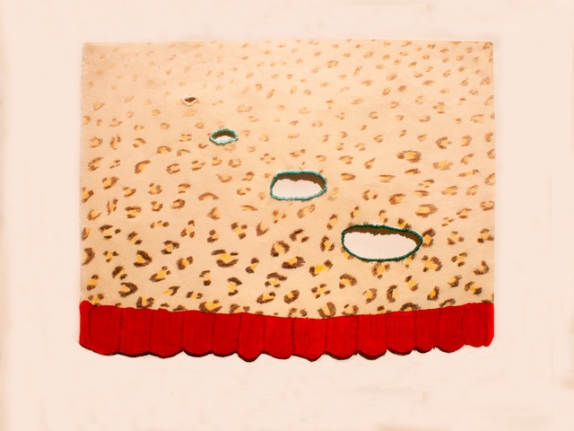 Marta Barrenechea, ‘Leopardo agujeros rojo’, 2019, Galería Silvestre