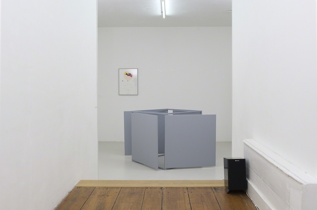 Installation view: Hannah Weinberger, For Future Inspirations, 2015, courtesy of the artist Freedman Fittzpatrick, Los Angeles, Charlotte Posenenske, Prototype For Revolving Cane, 1967-1968, courtesy Mehdi Chouakri Berlin, Dr. Burkhard Brunn, The Estate of Charlotte Posenenske, Tate Modern London, and KP Brehmer, Spectrums Of Meanings Of The Term Police, 1978, courtesy of Vilma Gold London (photography by Jhoeko) Installation view: Hannah Weinberger, For Future Inspirations, 2015, courtesy of the artist Freedman Fittzpatrick, Los Angeles, Charlotte Posenenske, Prototype For Revolving Cane, 1967-1968, courtesy Mehdi Chouakri Berlin, Dr. Burkhard Brunn, The Estate of Charlotte Posenenske, Tate Modern London, and KP Brehmer, Spectrums Of Meanings Of The Term Police, 1978, courtesy of Vilma Gold London (photography by Jhoeko)