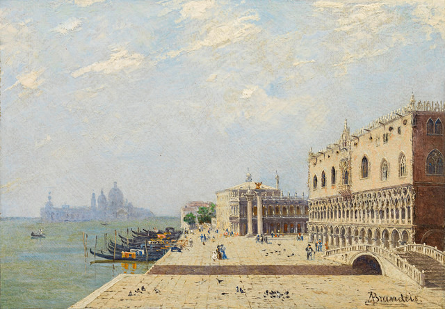 Antonietta Brandeis, ‘Doge's Palace in Venice’, ca. 1890, Galerie Kovacek & Zetter