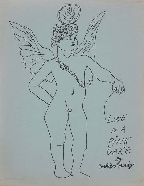Andy Warhol, ‘Love Is A Pink Cake (Feldman/Schellman IV.27-50)’, 1953, Doyle