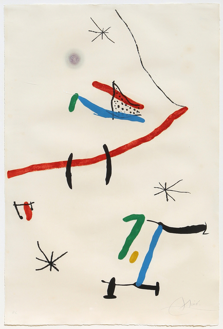 Joan Miró, ‘Barcelona, Plate 12 (Dupin 603)’, 1973, RoGallery