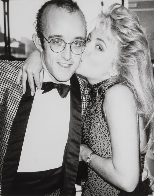 Andy Warhol, ‘Keith Haring and Cornelia Guest’, 1985, Heritage Auctions
