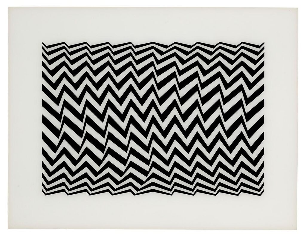 Bridget Riley - Untitled (Fragment 3), from: Fragments