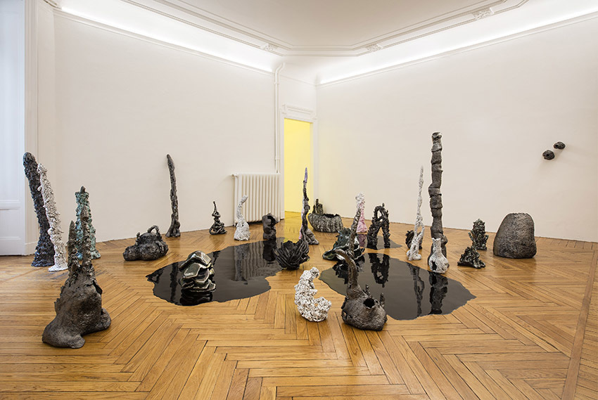 Salvatore Arancio
And These Crystals Are Just like Globes Of Light, 2017
glazed ceramic and epoxy resin
Installation view at Federica Schiavo Gallery Milano, Room 1
Ph. Andrea Rossetti Salvatore Arancio
And These Crystals Are Just like Globes Of Light, 2017
glazed ceramic and epoxy resin
Installation view at Federica Schiavo Gallery Milano, Room 1
Ph. Andrea Rossetti