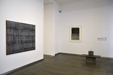 Mack. Korresondenzen | installation view | Beck & Eggeling, Düsseldorf 2016 Mack. Korresondenzen | installation view | Beck & Eggeling, Düsseldorf 2016