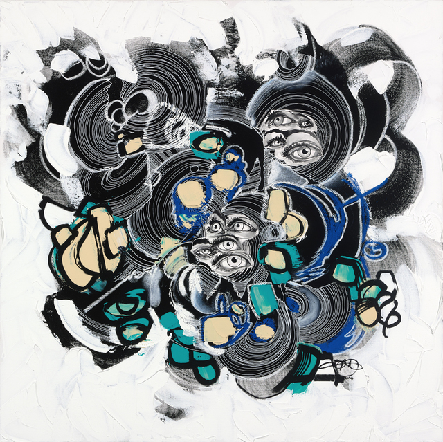 Brandon Boyd, ‘The Ground Running’, 2021, Mixed Media, Acrylic, Oil, Pastel & Watercolor, Samuel Lynne Galleries